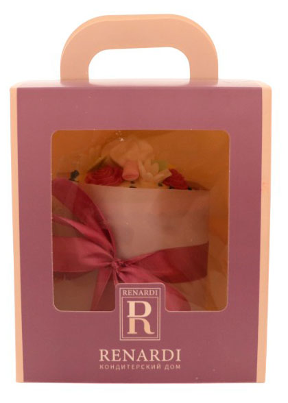 

Кулич пасхальный RENARDI с изюмом и цукатами украшен безе и маршмеллоу, 390 г