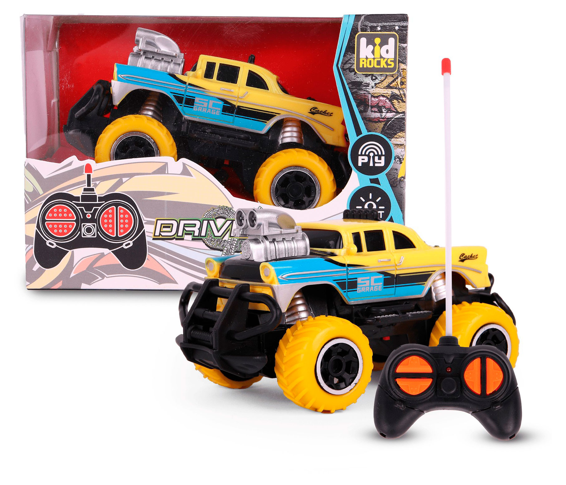 

Машинка на радиоупралении Kid Rocks 1:43, 1 шт в ассортименте