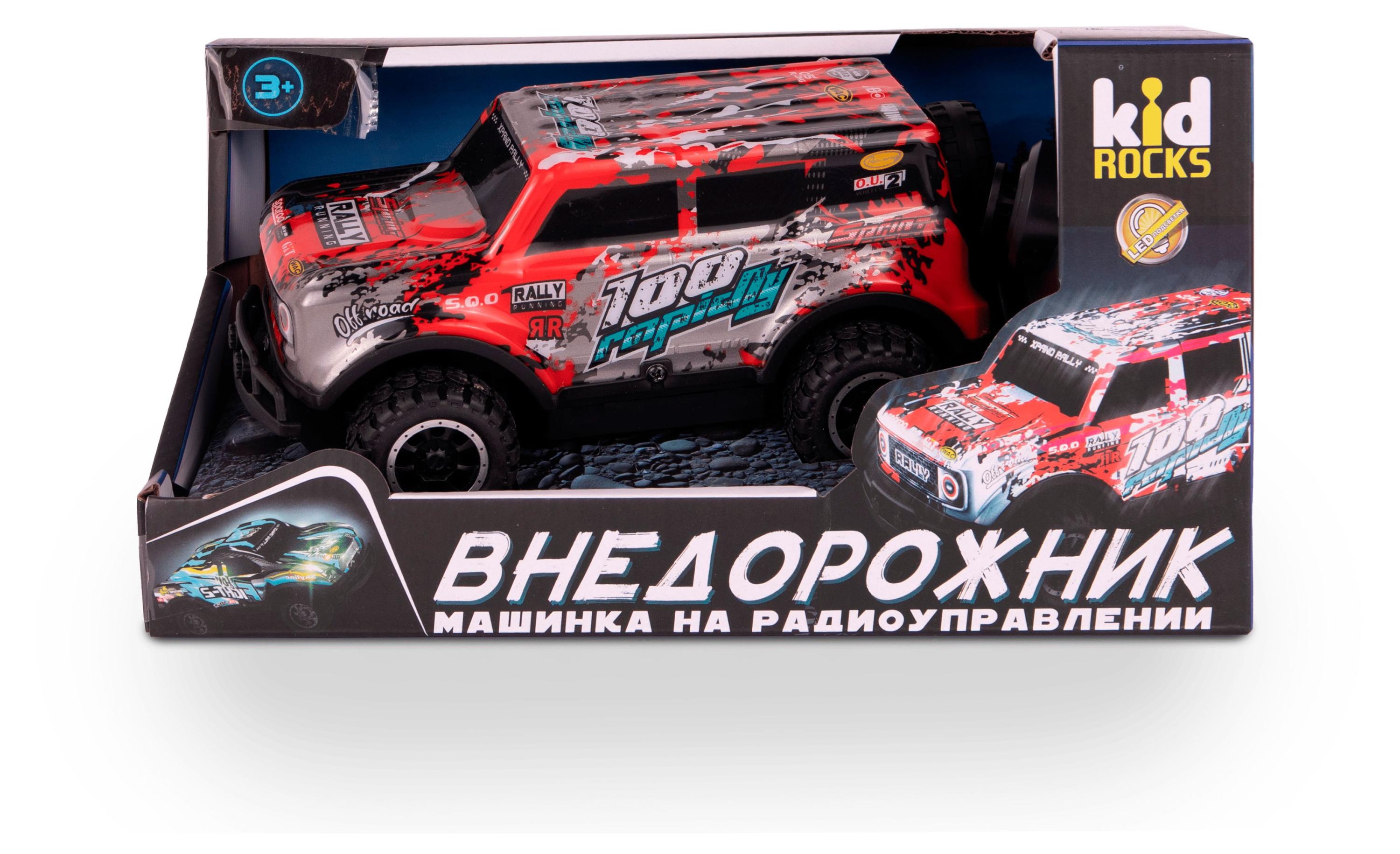 

Машинка на радиоупралении Kid Rocks Внедорожник 1:24, 1 шт в ассортименте