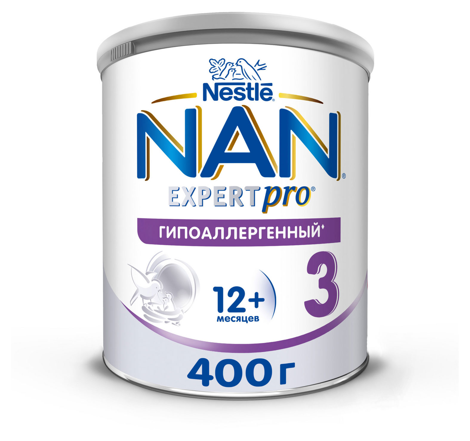 

Смесь сухая молочная NAN 3 Optipro HA Гипоаллергенный с 12 мес. БЗМЖ, 400 г