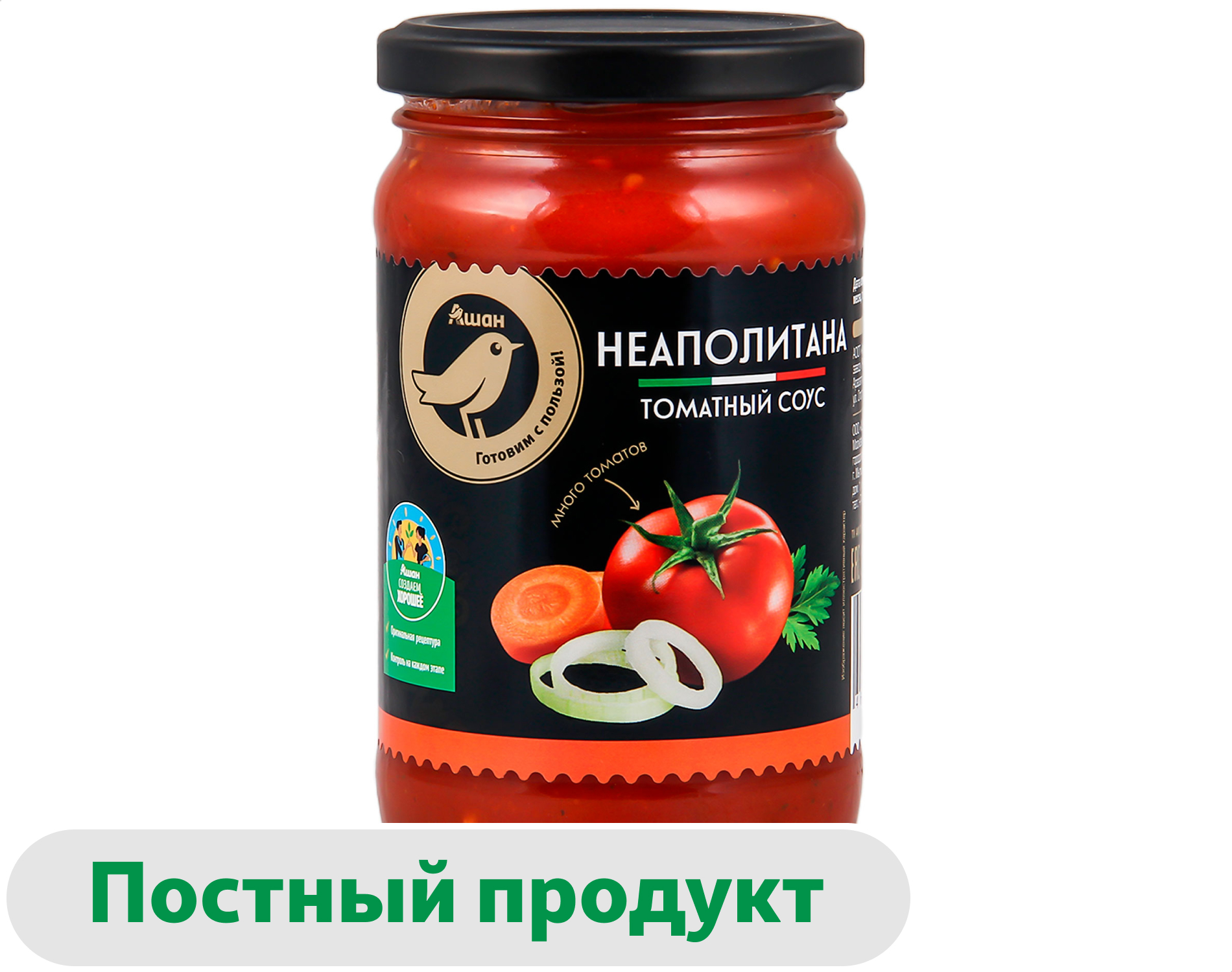 

Соус томатный АШАН Золотая птица Неаполитана, 350 г