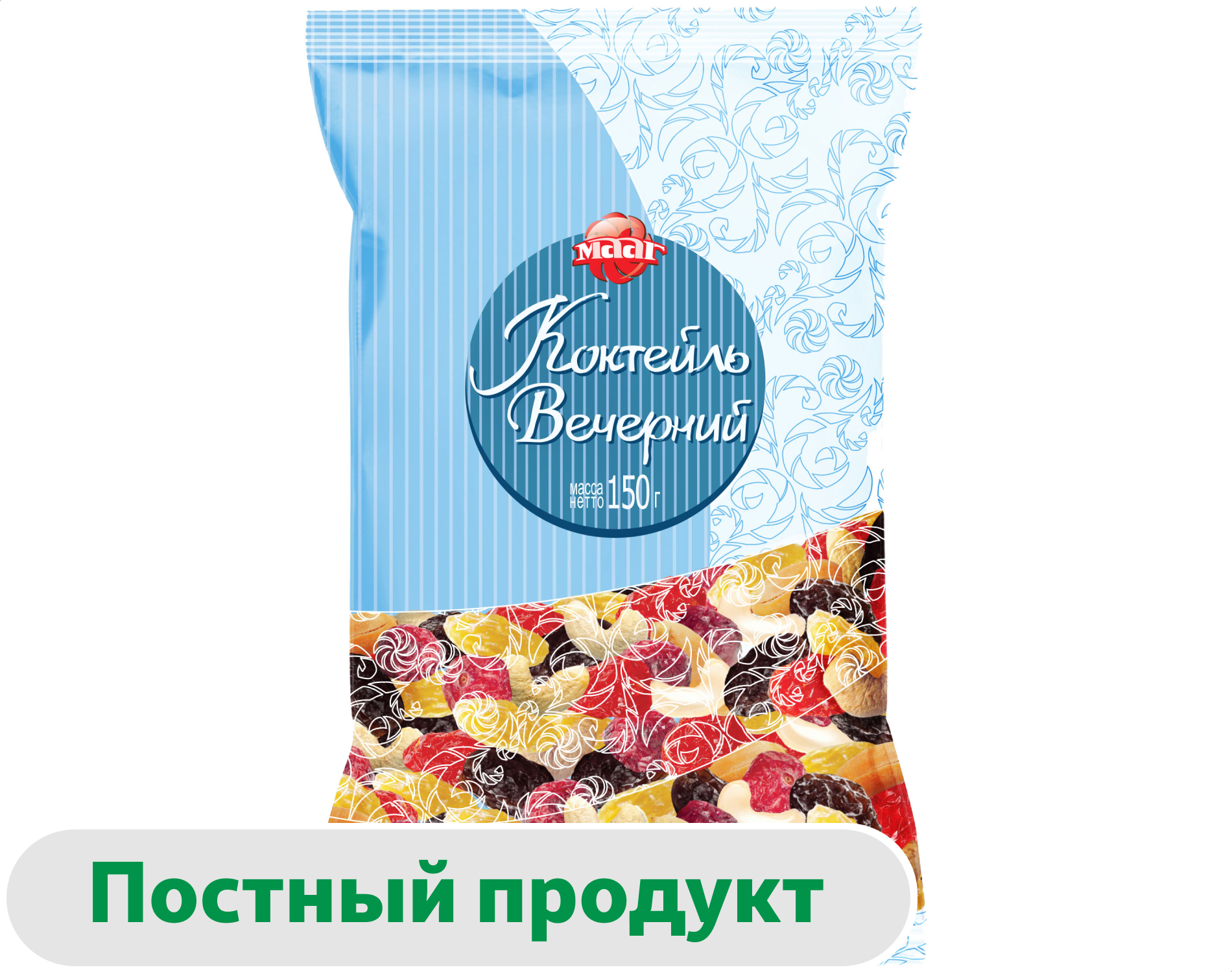 

Коктейль из орехов и сухофруктов МААГ Вечерний, 150 г
