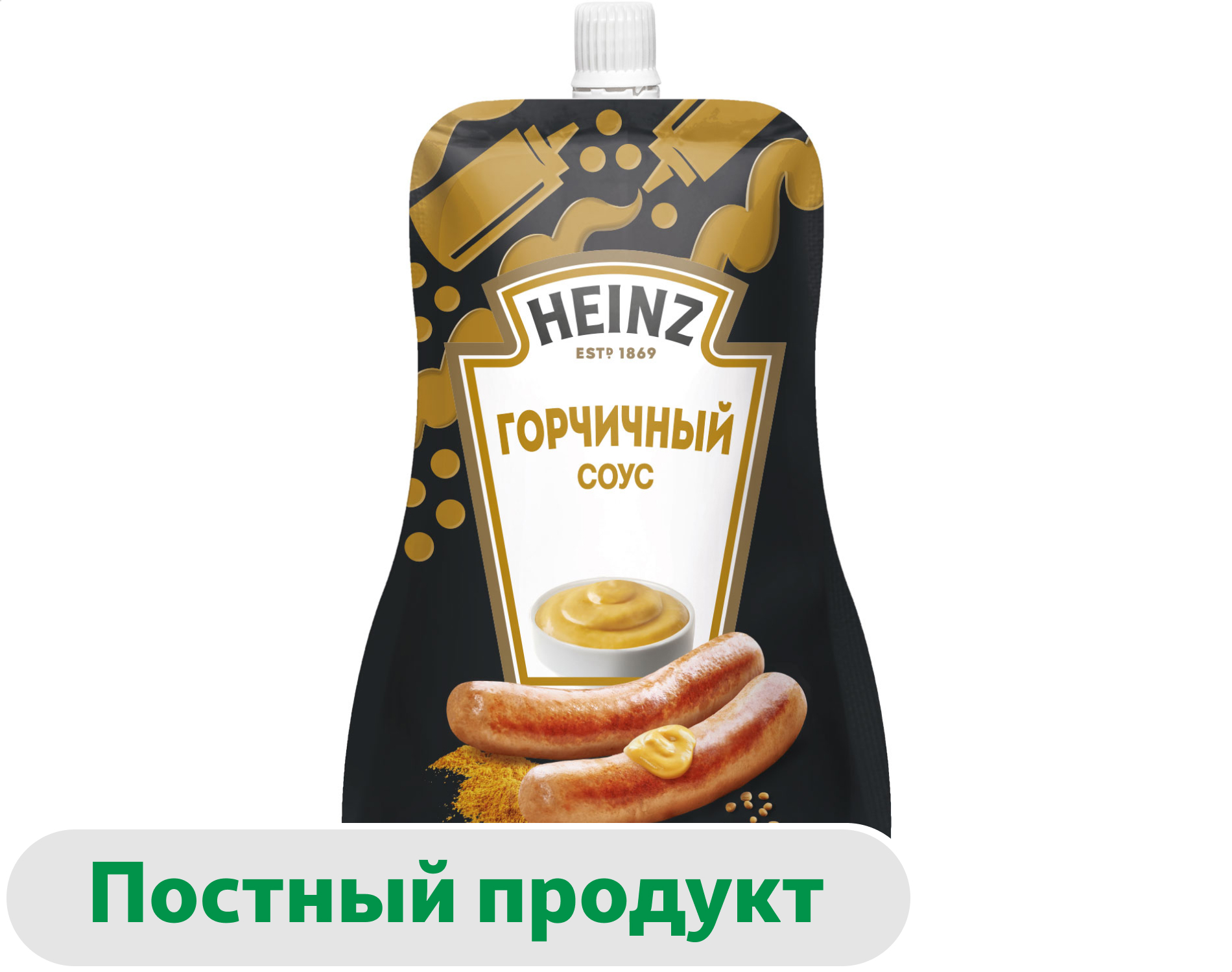 Изображение товара Горчичный соус Heinz 200 г с медовой ноткой