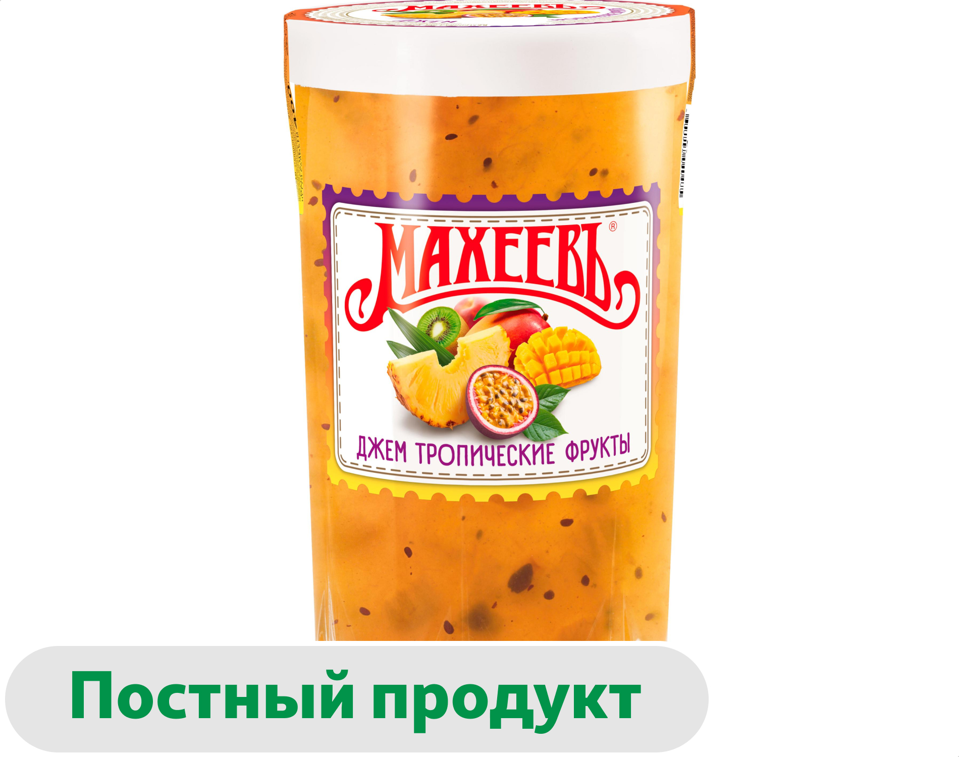 Изображение товара Джем Махеевъ Тропические фрукты 400 г без ГМО