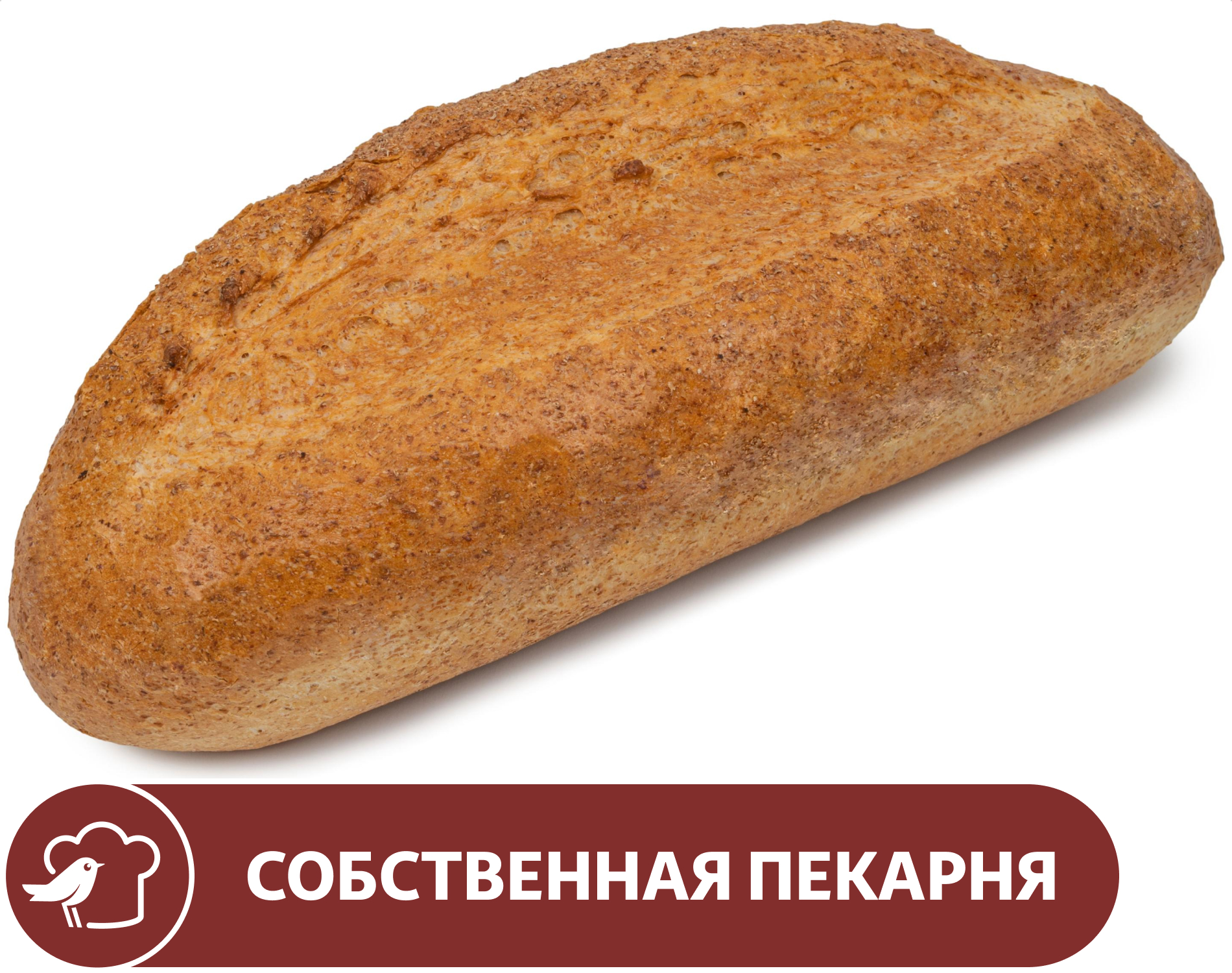 Изображение товара Хлеб АШАН деревенский с отрубями, 300 г