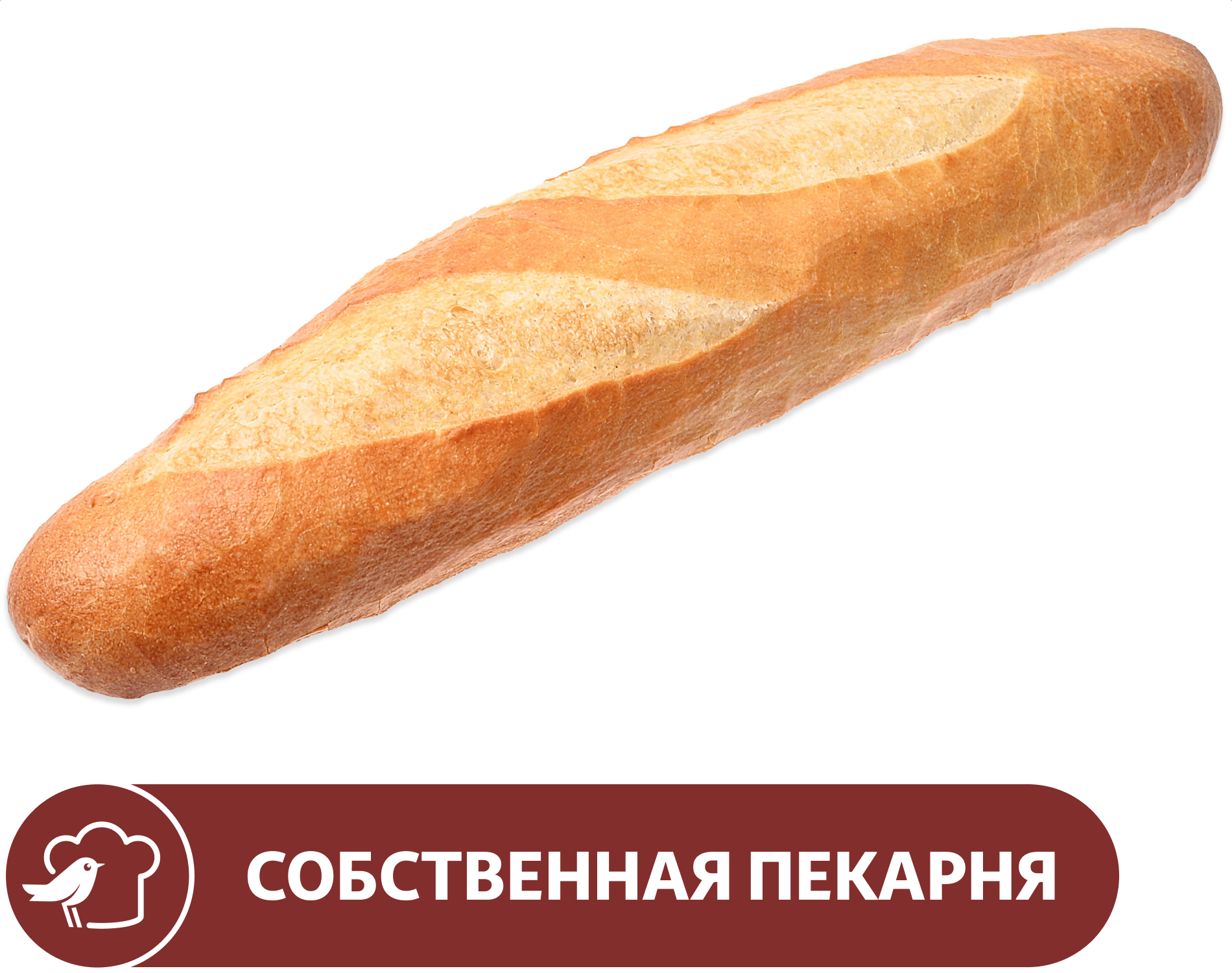 Изображение товара Мини-багет АШАН, 125 г