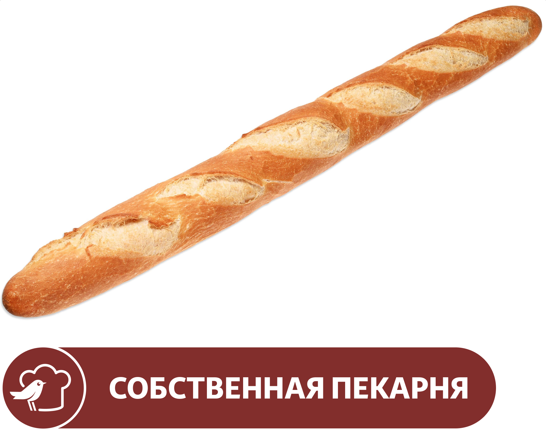 Изображение товара Багет АШАН Парижский, 400 г