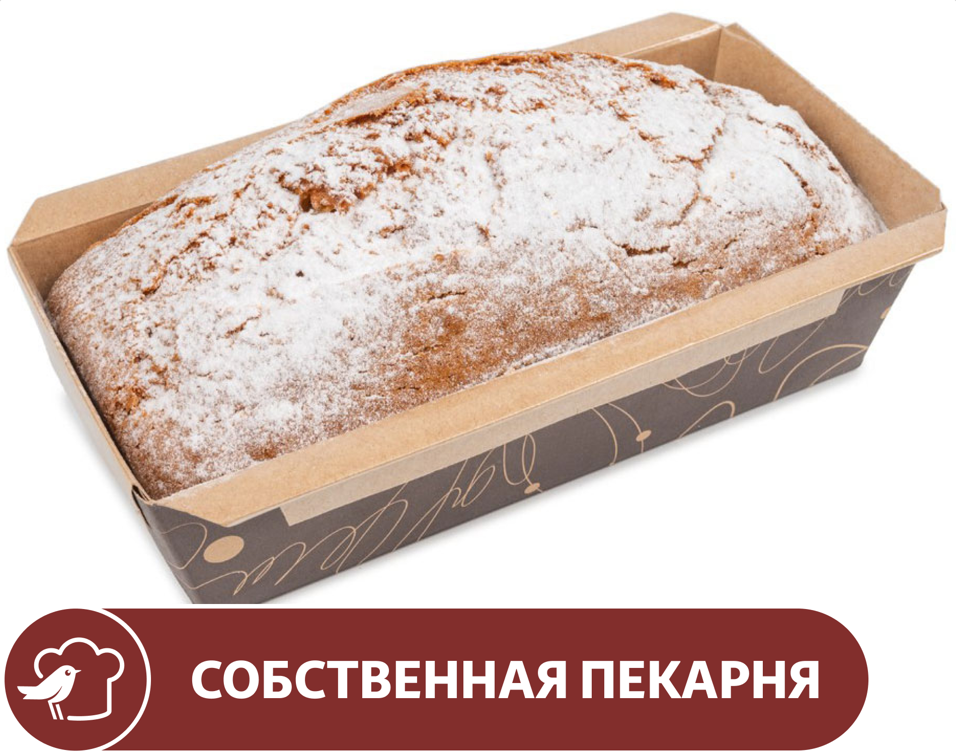 Изображение товара Кекс АШАН творожный, вес