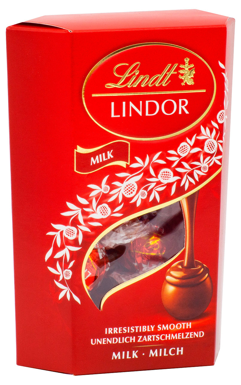 Изображение товара Набор конфет Lindt Lindor из молочного шоколада, 200 г