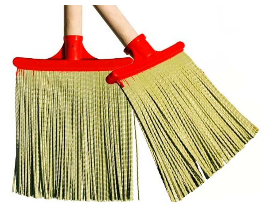 

Метла полипропиленовая без черенка, 4х23х32 см