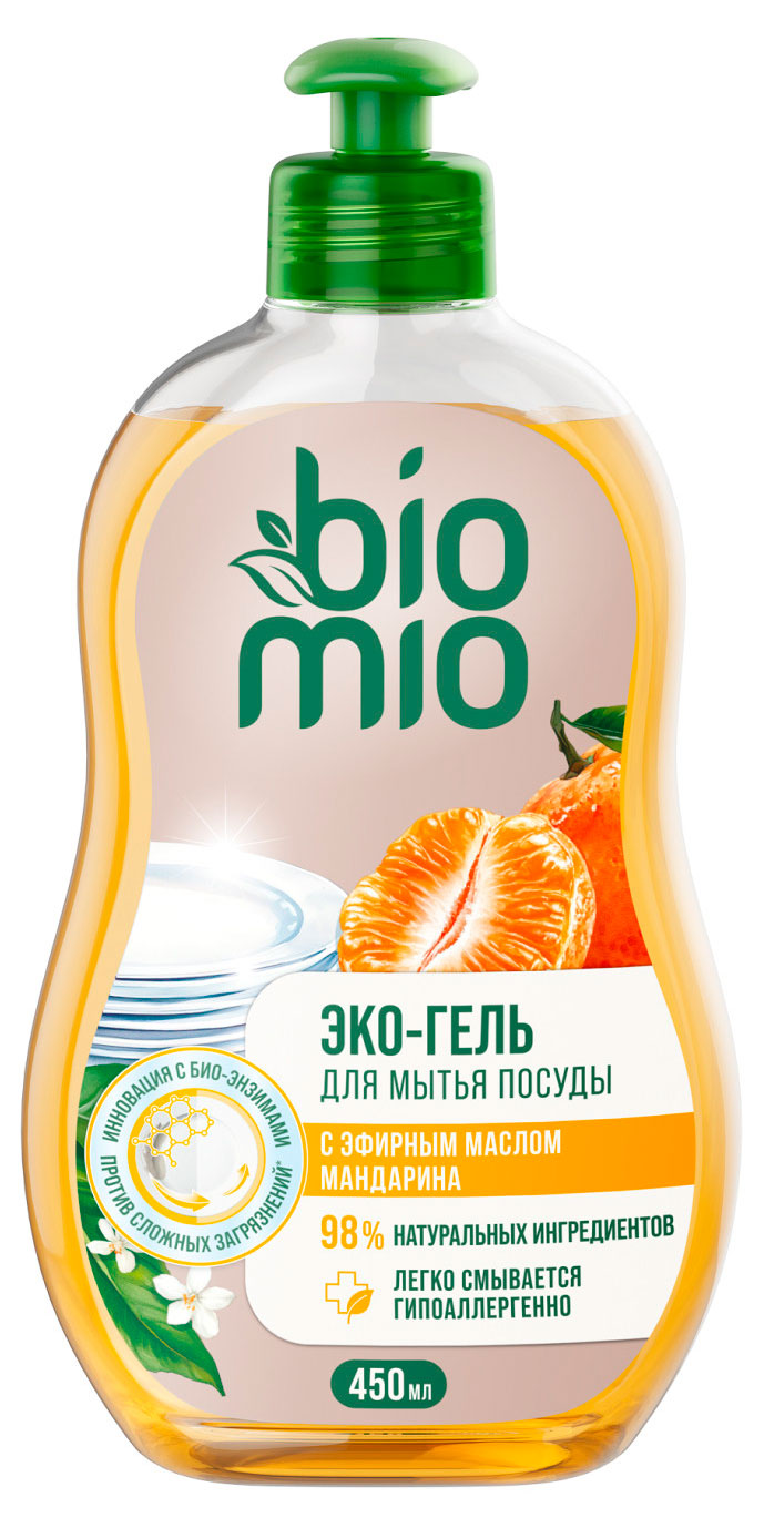 

Средство для мытья посуды BioMio мандарин концентрат, 450 мл