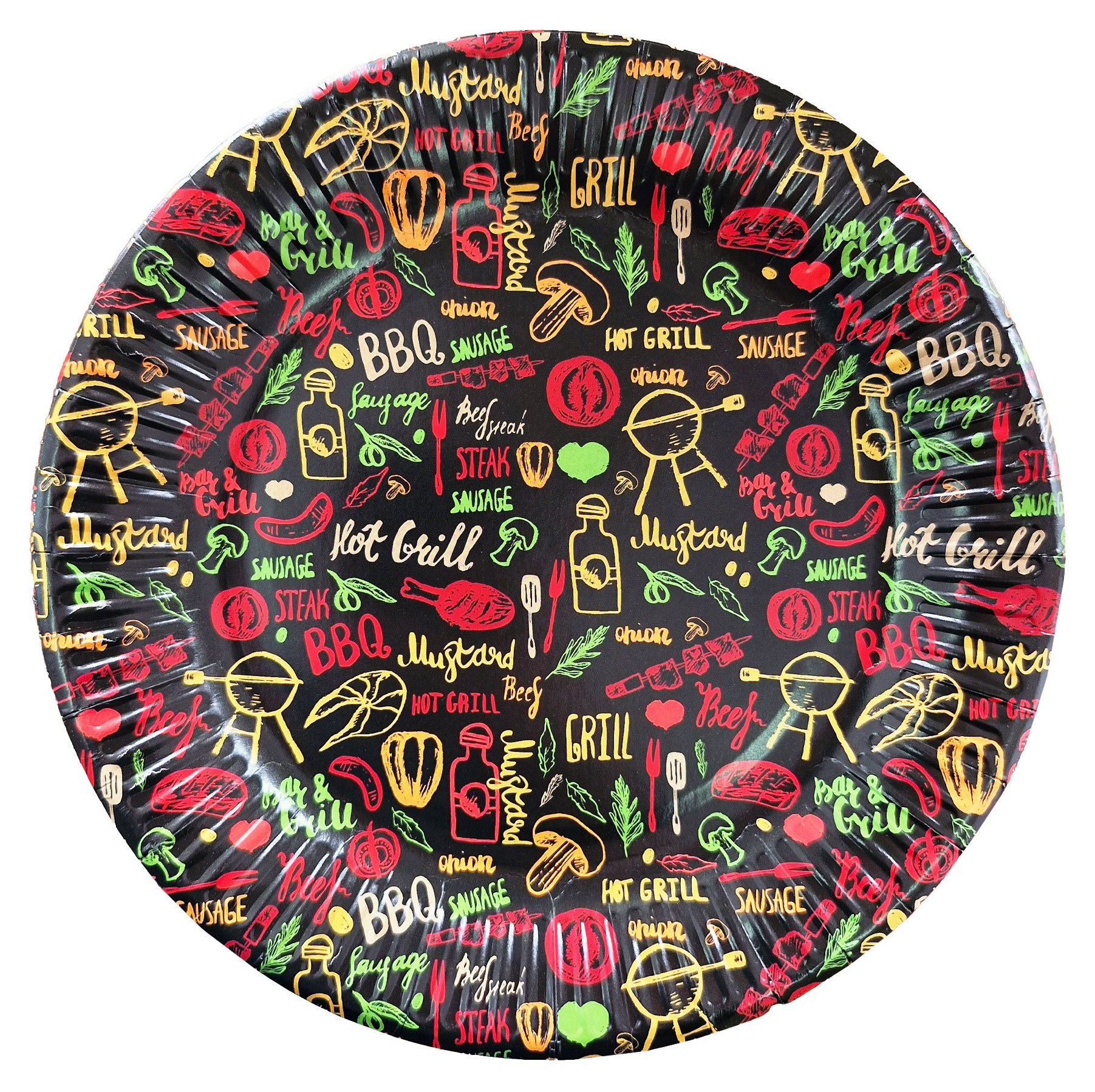 Изображение товара Тарелки Bouquet BBQ 23 см 6 шт Салфетки-нетипичные