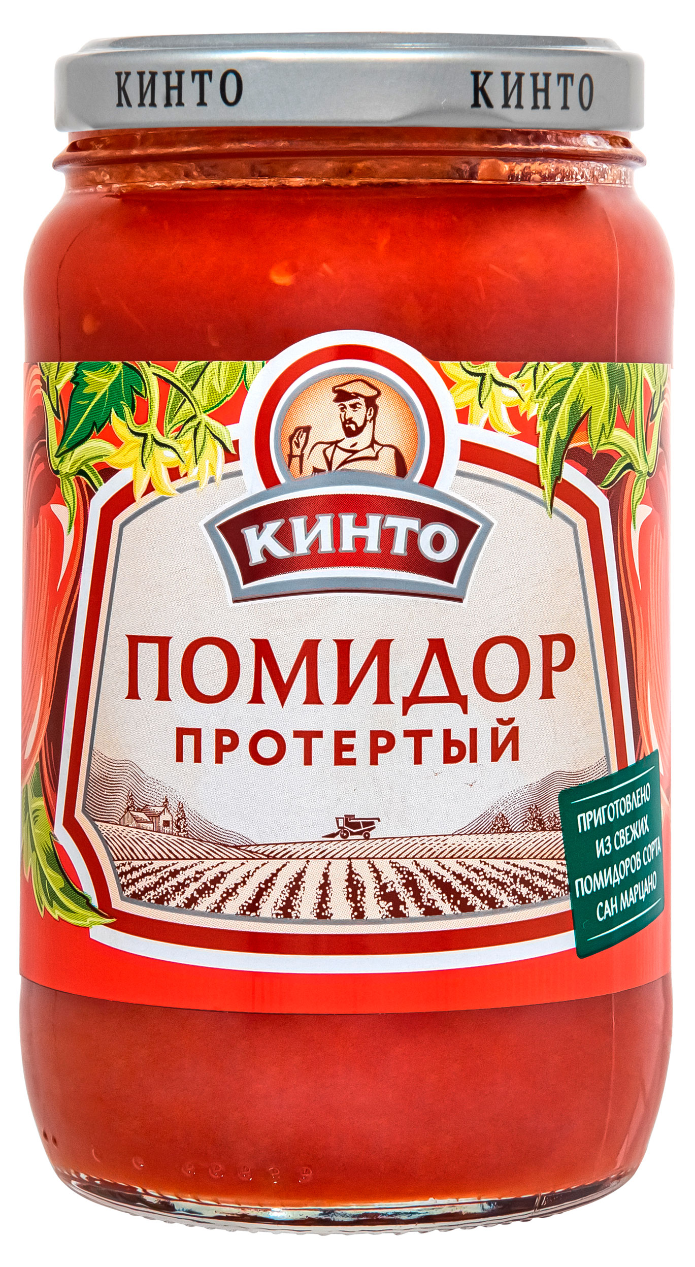 Изображение товара Соус томатный «Кинто» Протертый помидор, 360 г