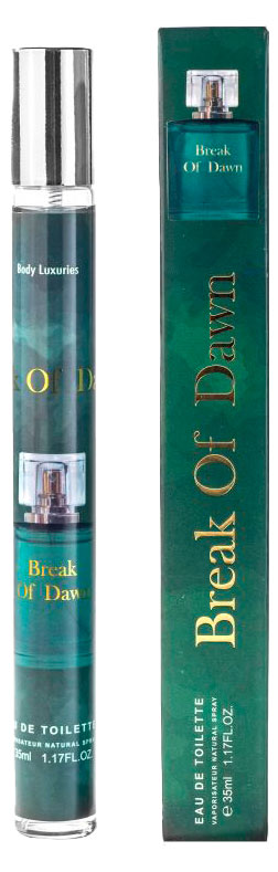 

Туалетная вода унисекс Body Luxuries Break of dawn, 35 мл