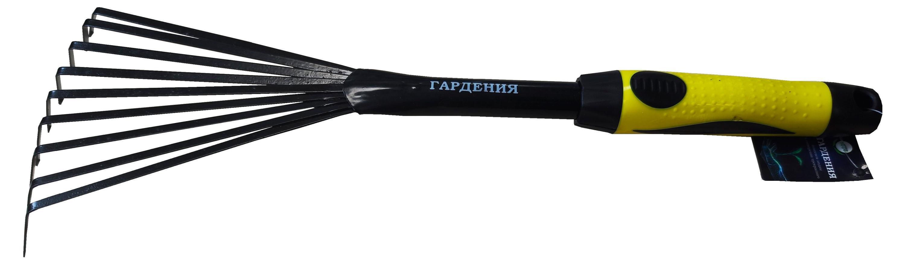 Изображение товара Гардения веерные грабли 9 зубьев, 47 см