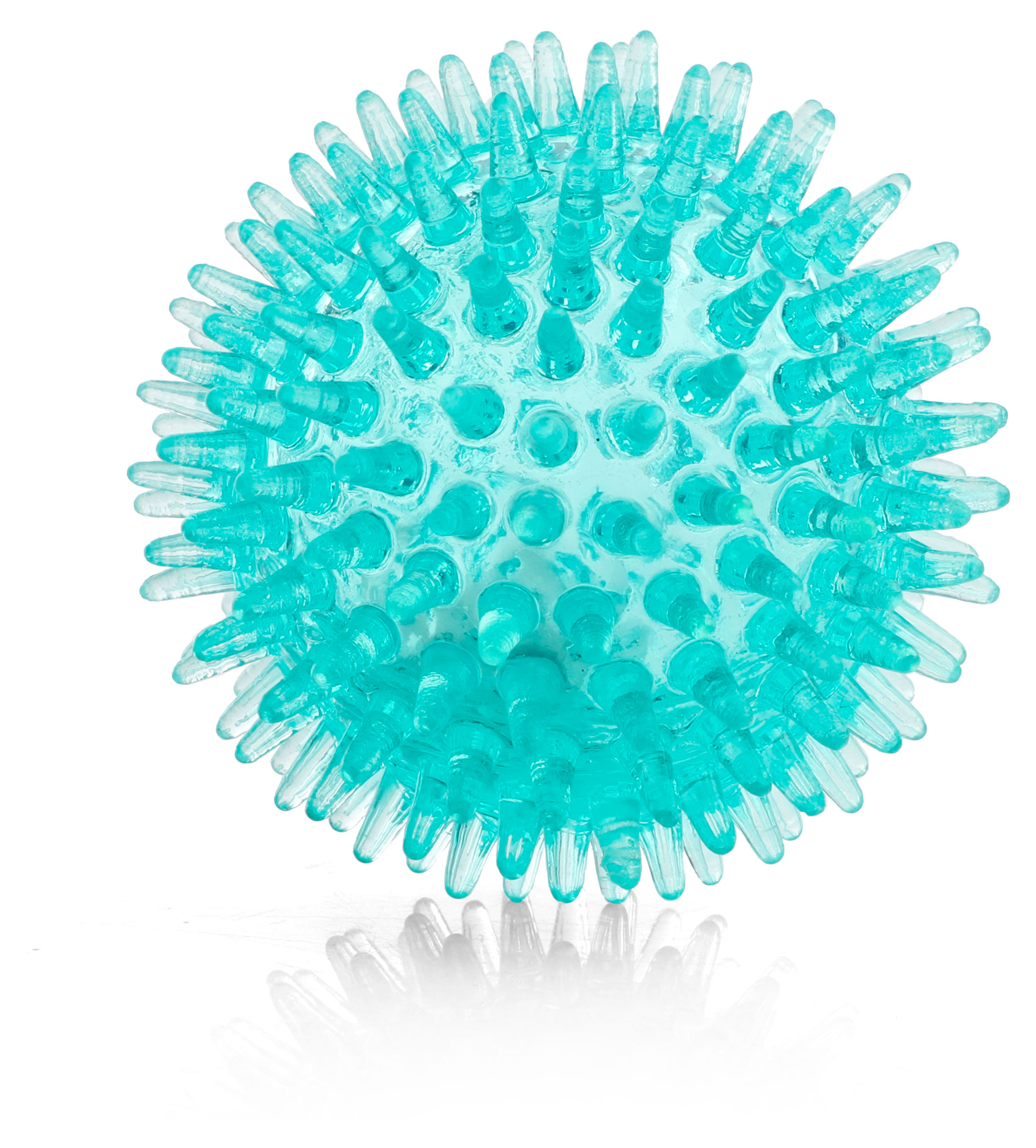 Изображение товара Игрушка для собак Triol Мяч с шипами из термопластичной резины d 70 мм, 1 шт в ассортименте