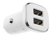 Автомобильное зарядное устройство Borofone BZ12 2 USB белое