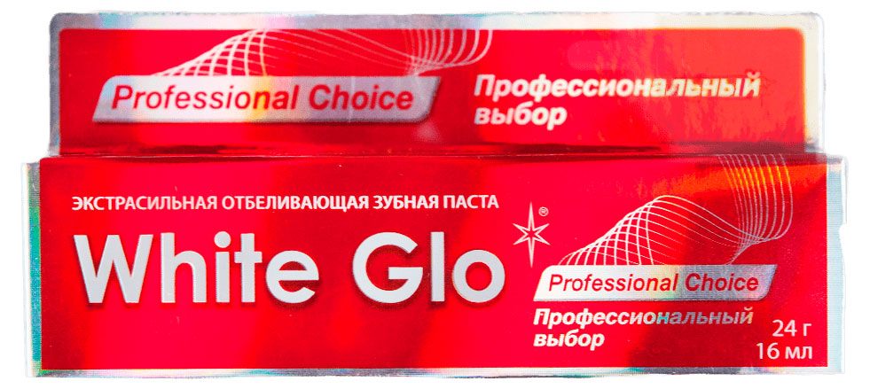 Изображение товара Зубная паста White Glо экстрасильная отбеливающая профессиональный выбор Австралия, 24 г