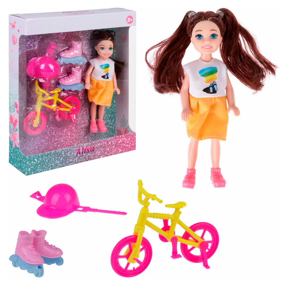 Изображение товара Кукла 1TOY Алиса маленькая любовь с аксессуарами, 14,4 см