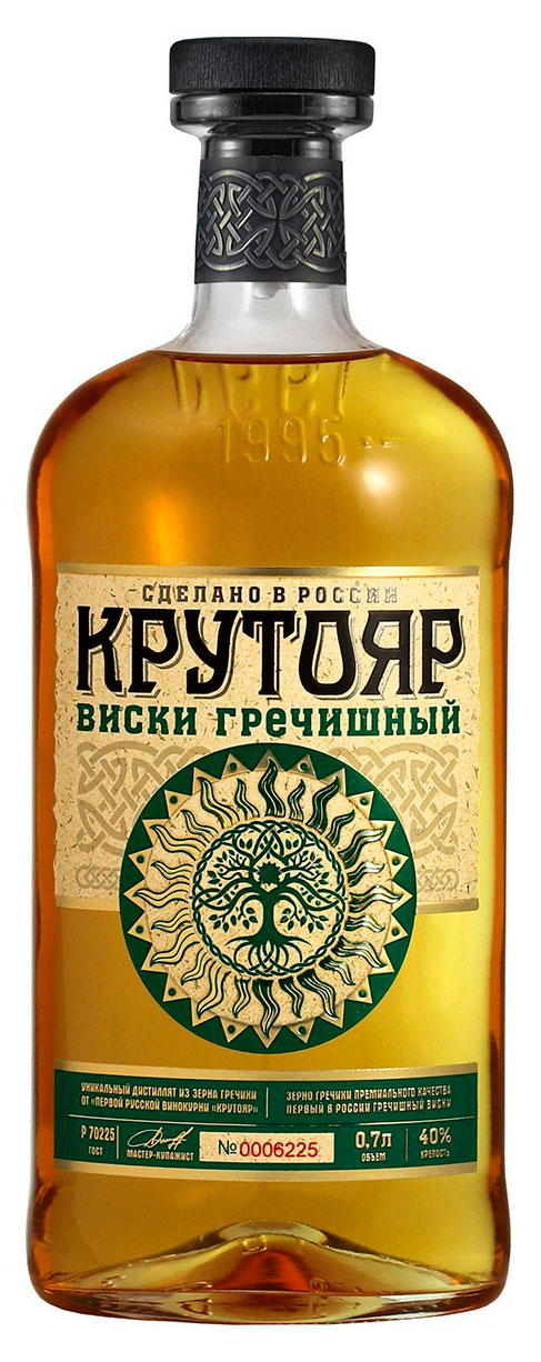 Изображение товара Виски «Крутояр» Гречишный Россия, 0,7 л