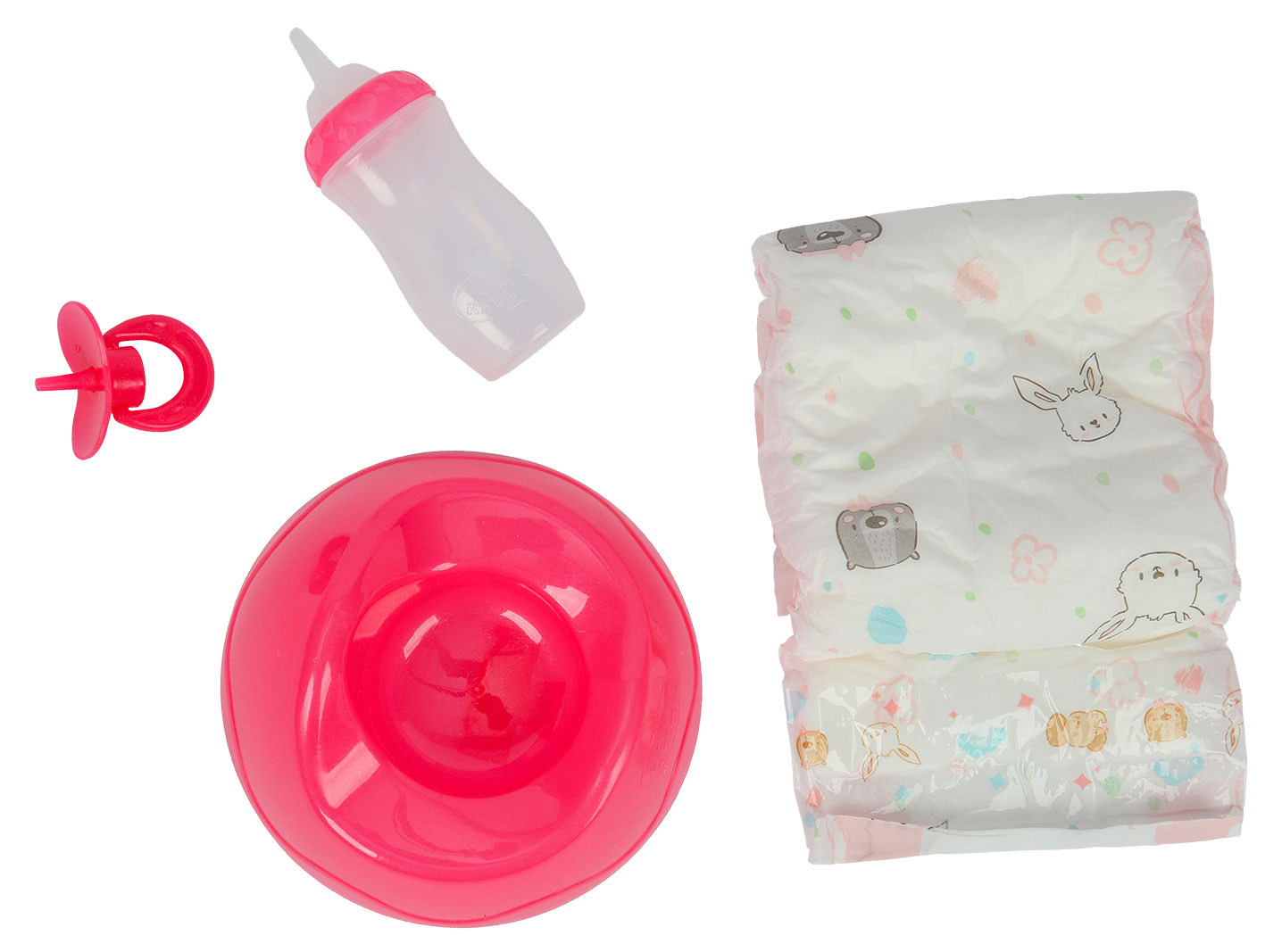 Изображение товара Кукла интерактивная «КАРАПУЗ» Пупс Анечка с аксессуарами, 25 см