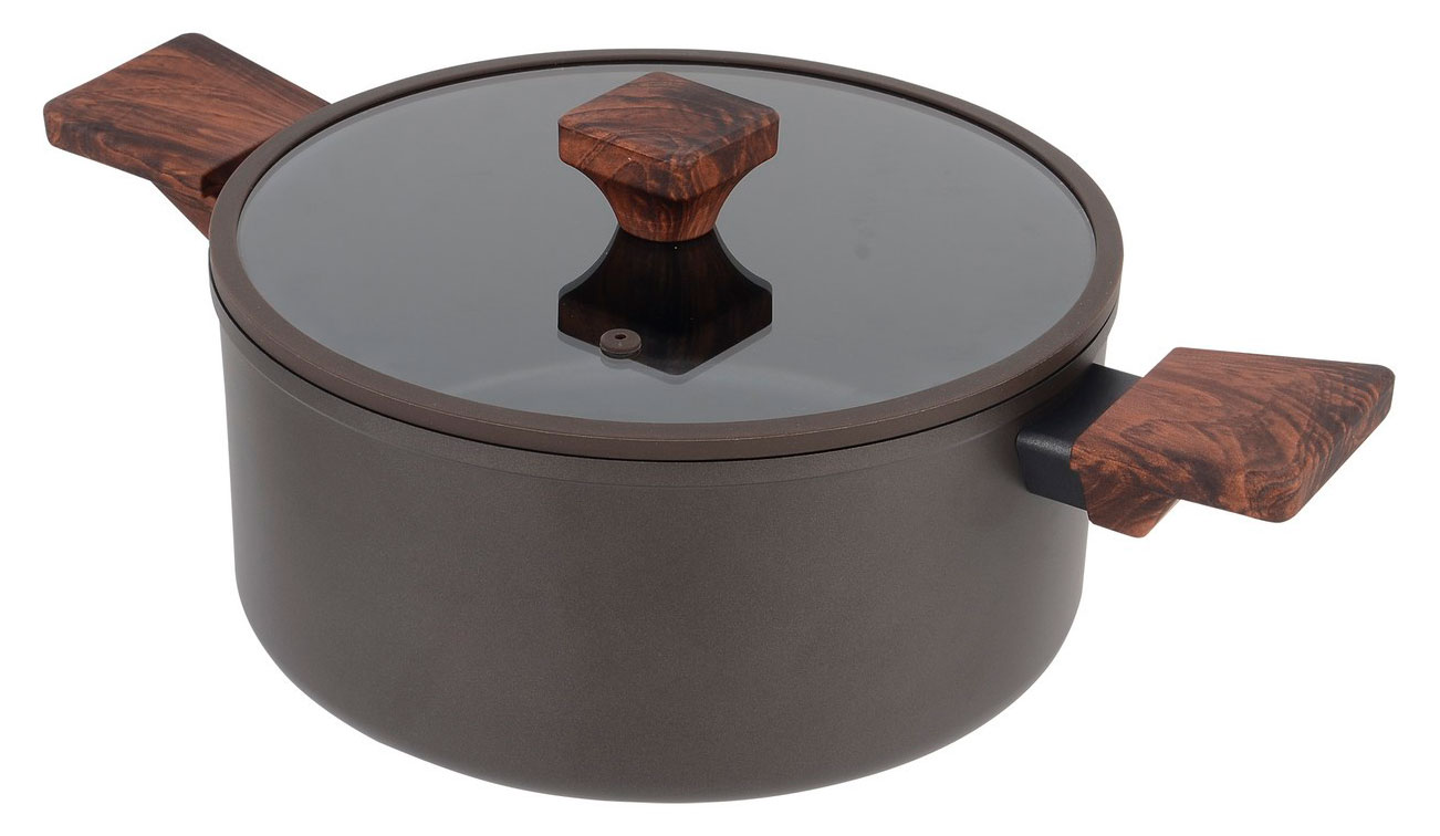 Изображение товара Кастрюля Polaris Megapolis-20C с антипригарным покрытием с крышкой, 2,6 л