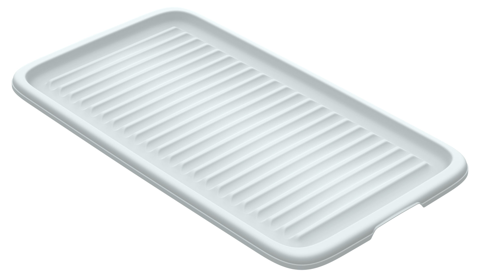 Изображение товара Лоток для обуви Альт Пласт Стиль серый 71х39 см