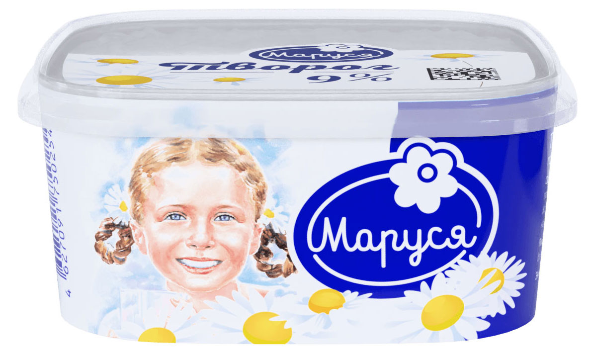 

Творог классический рассыпчатый Маруся ванночка 9% БЗМЖ, 500 г