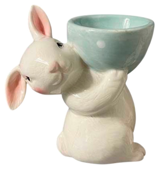 Изображение товара Подставка под яйцо Кролик Пасха, 9х5,5х9 см