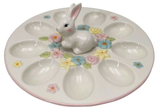 Изображение товара Тарелка для яиц Кролик, 23 см