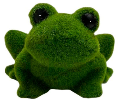 Изображение товара Фигура садовая Лягушка, 17х15х13 см