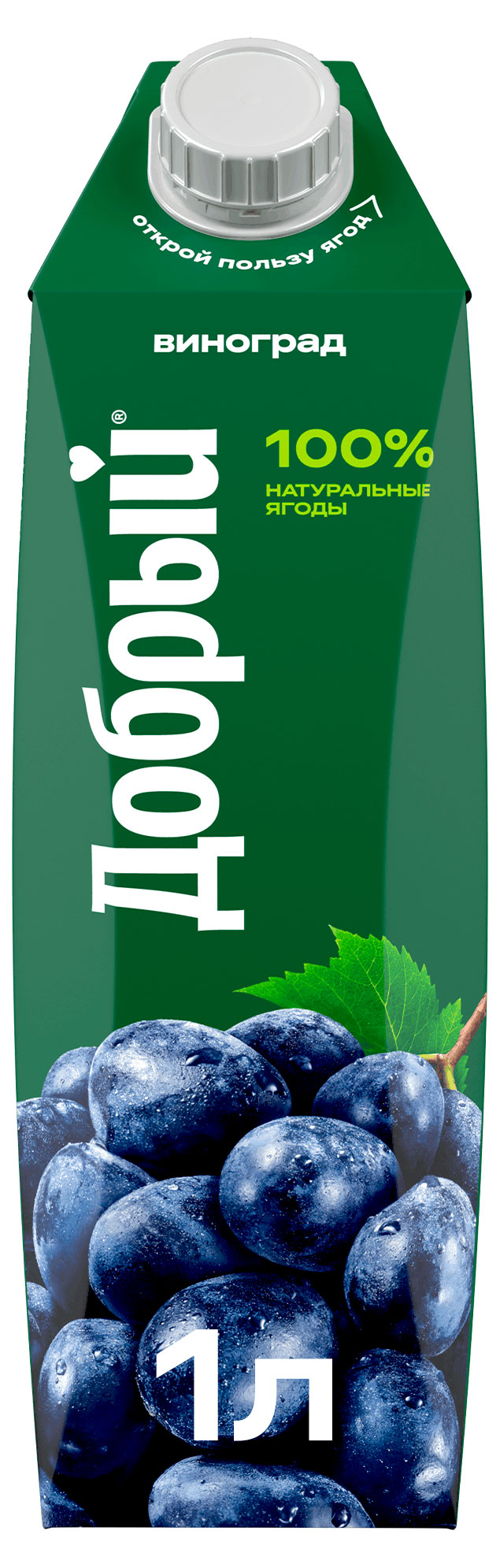 Изображение товара Нектар «Добрый» Виноград, 1 л