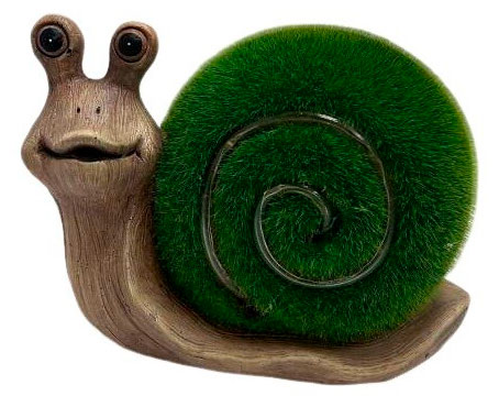 Изображение товара Фигура садовая Улитка на солнечной батарее, 16х9х12 см