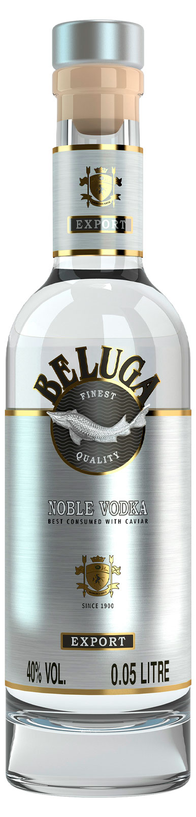 

Водка BELUGA Noble Россия, 0,05 л
