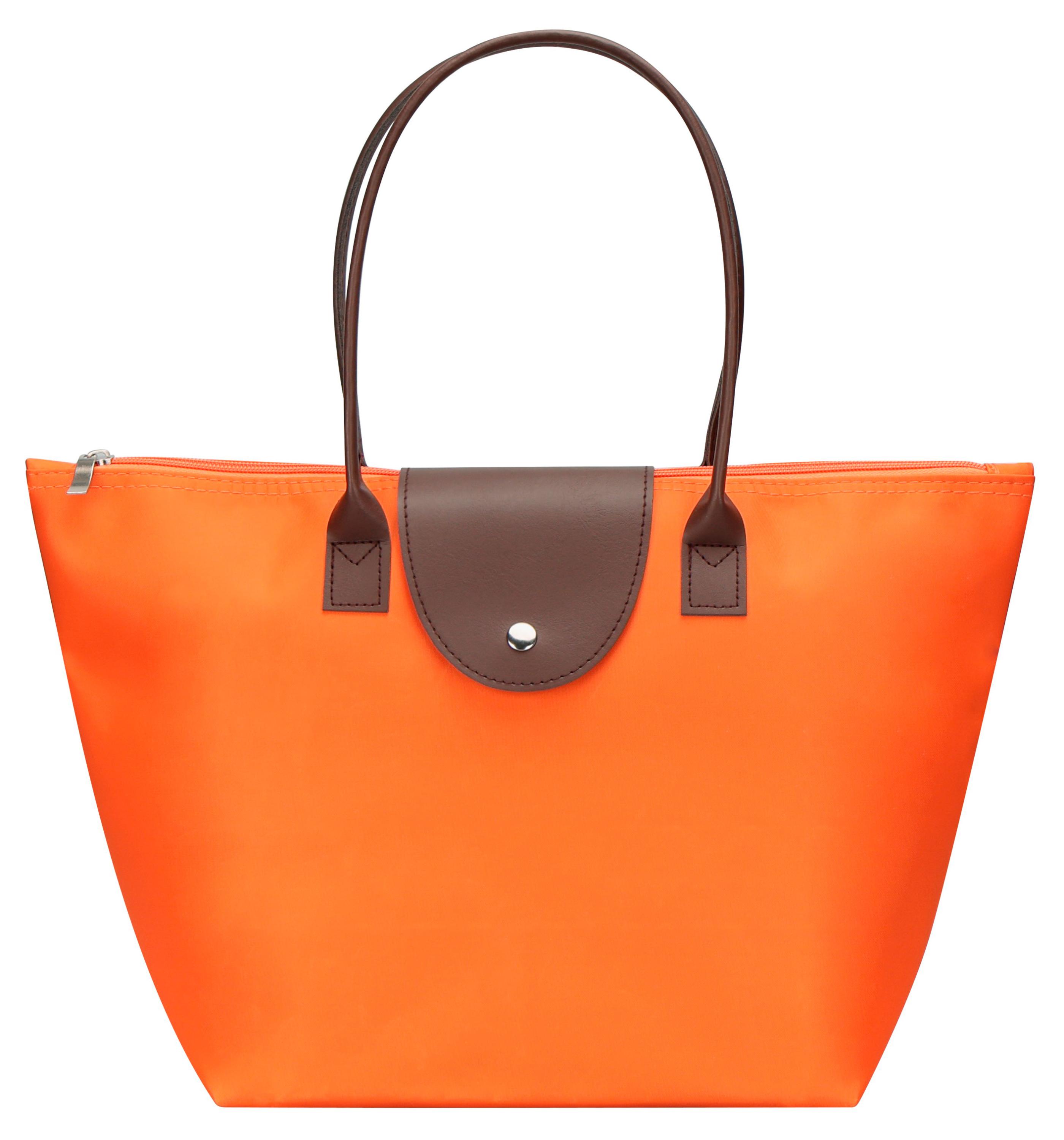 Изображение товара Сумка женская складная оранжевая