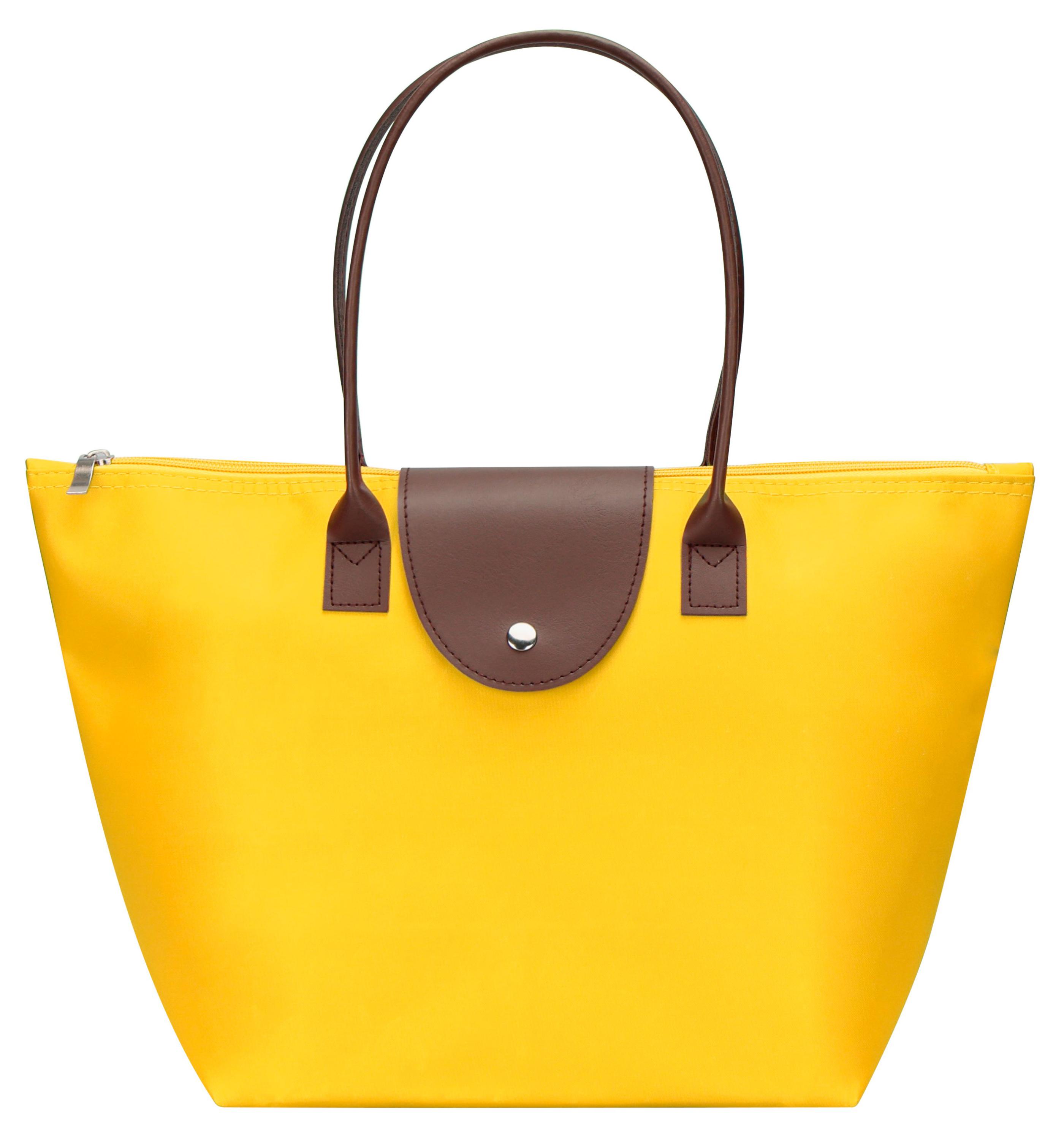 Изображение товара Сумка женская складная желтая