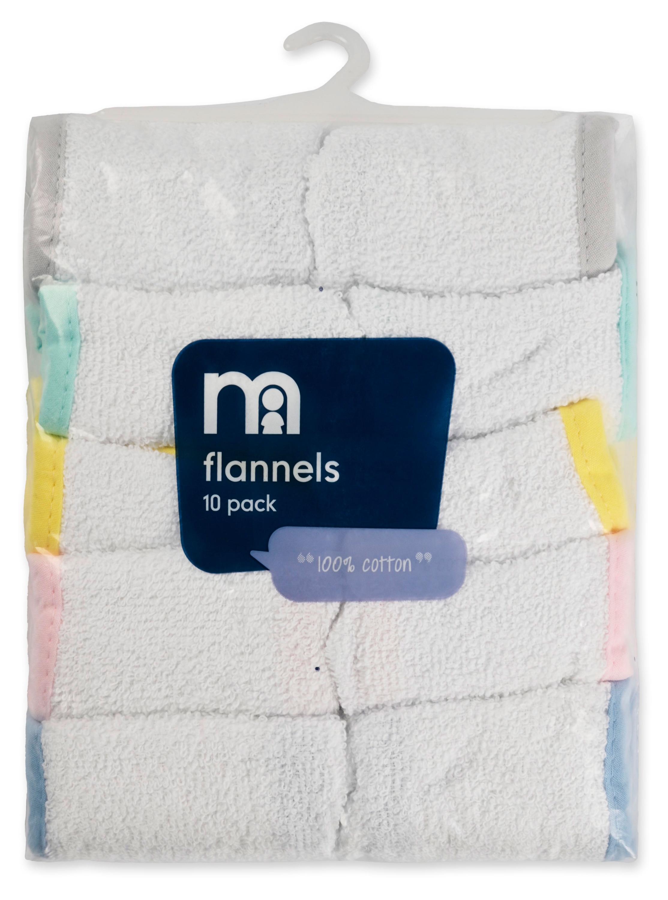 

Салфетки махровые Mothercare 25х25 см, 10 шт