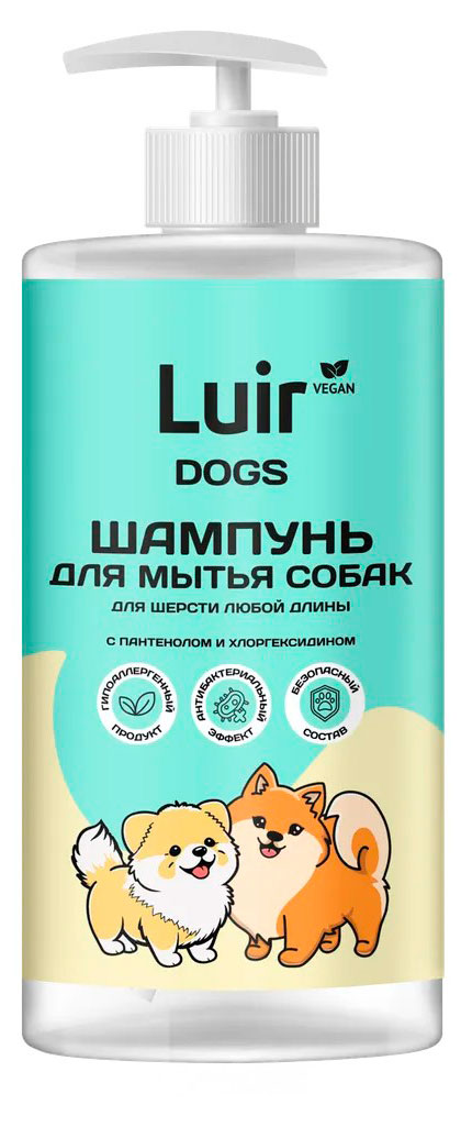 

Шампунь для собак Luir Dogs, 460 мл