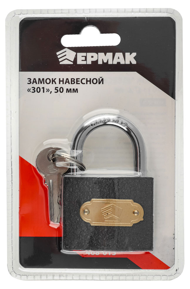 Изображение товара Замок навесной Ермак 301, 50 мм - прочная защита