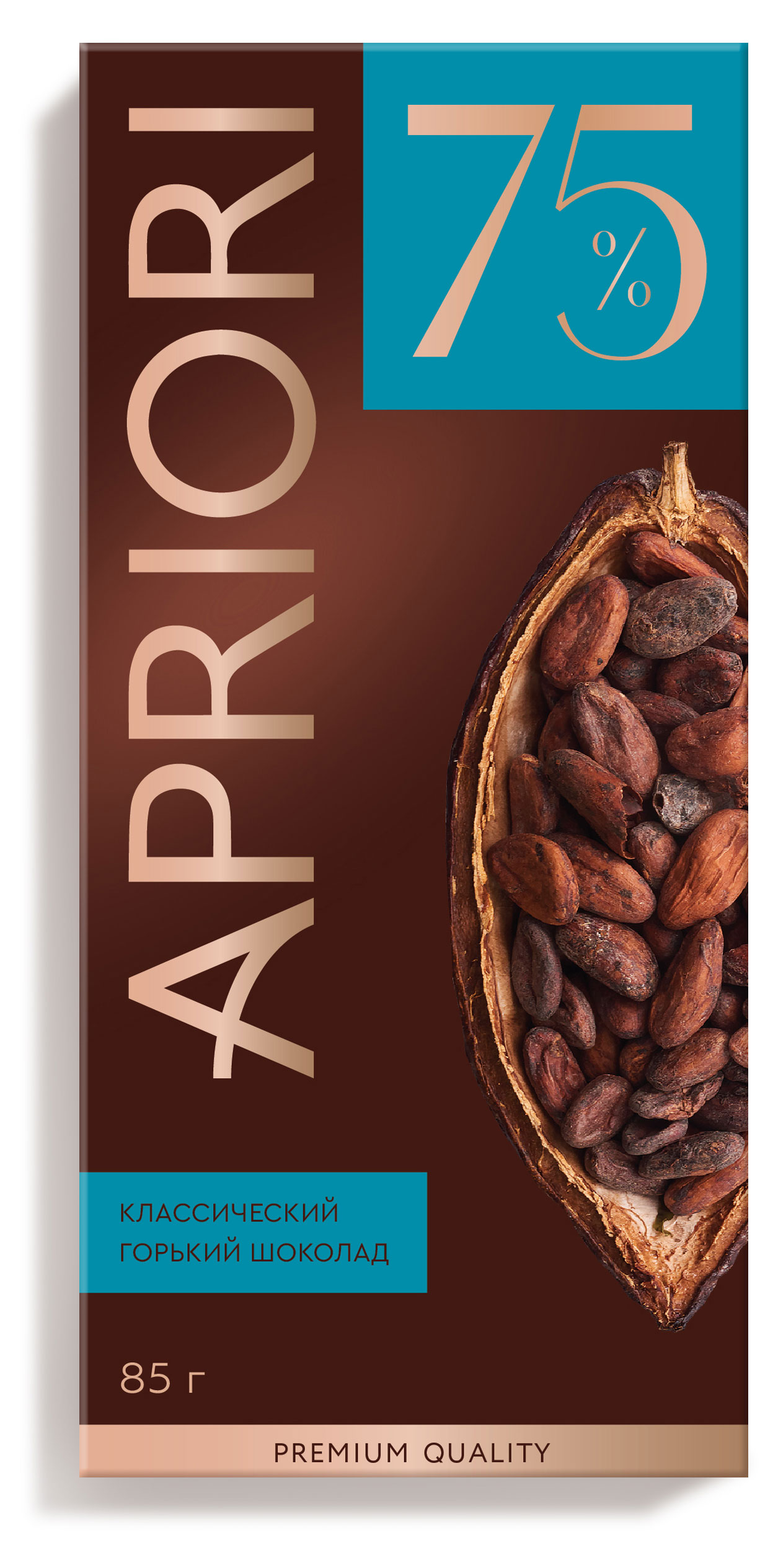 

Шоколад горький АПРИОРИ Классический 75%, 85 г