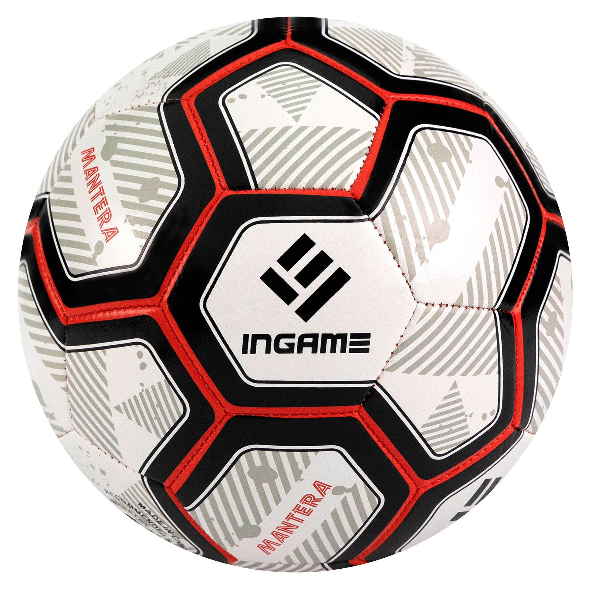Изображение товара Мяч футбольный Ingame Mantera, 1 шт в ассортименте
