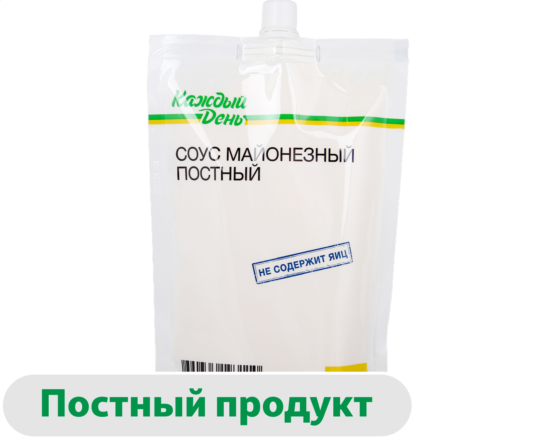 Изображение товара Соус кулинарный майонезный «Каждый День» постный без яиц 25% охлажденный, 200 мл