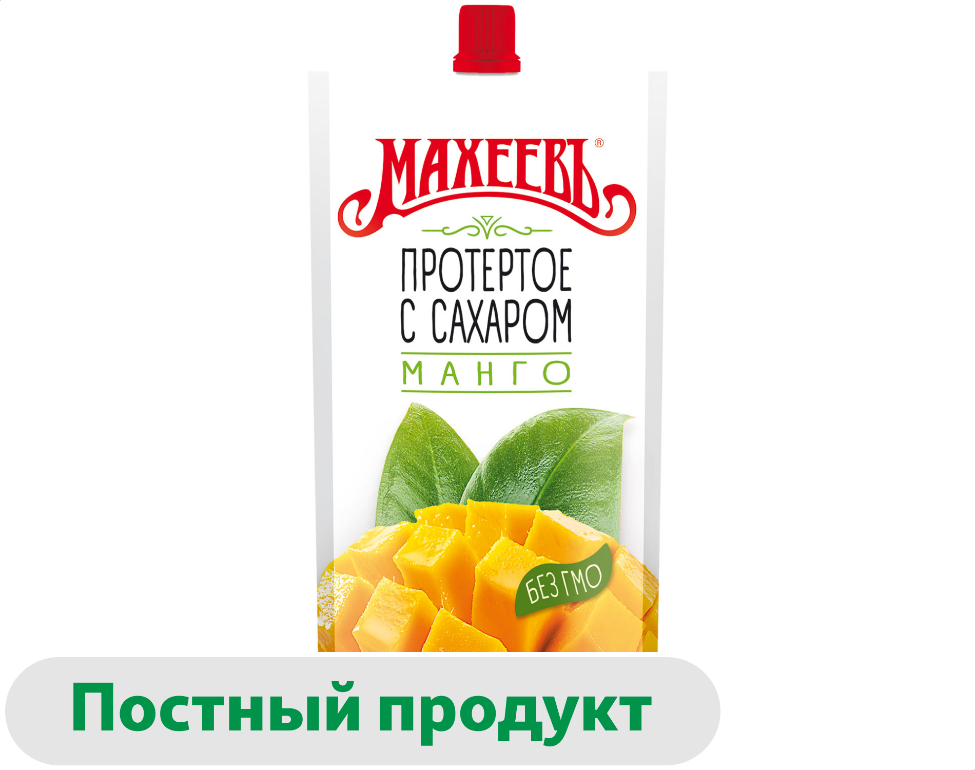 Изображение товара Манго «МАХЕЕВЪ» протертое с сахаром, 300 г