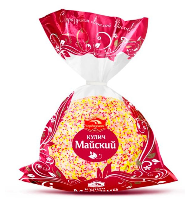 Изображение товара Кулич пасхальный сдобный «Черёмушки» Кекс Майский, 550 г