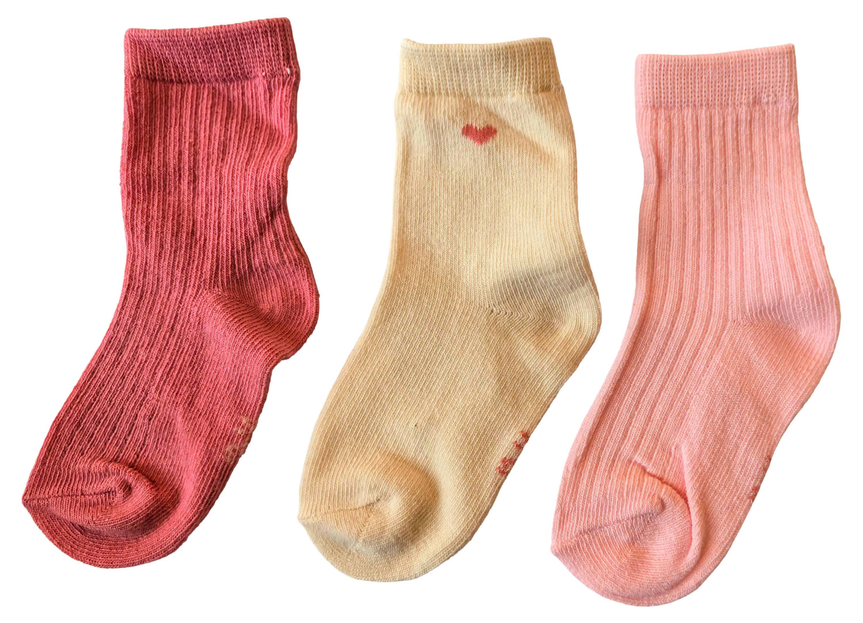 Изображение товара Носки детские InExtenso розовые 3 пары, р.12/13-13/14