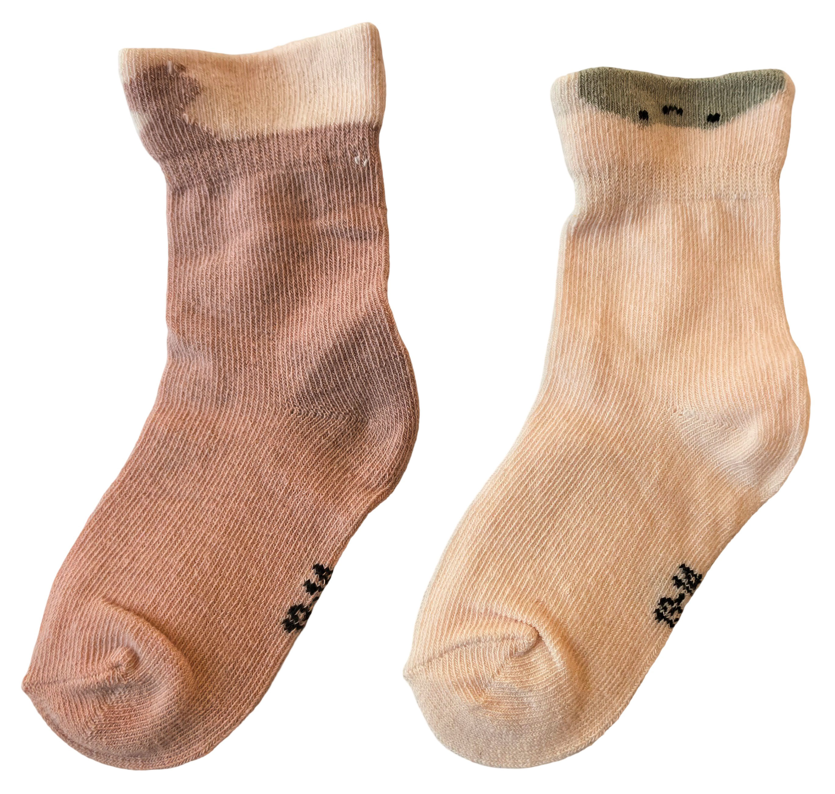 Изображение товара Носки детские InExtenso бежевые 2 пары, р.12/13-13/14