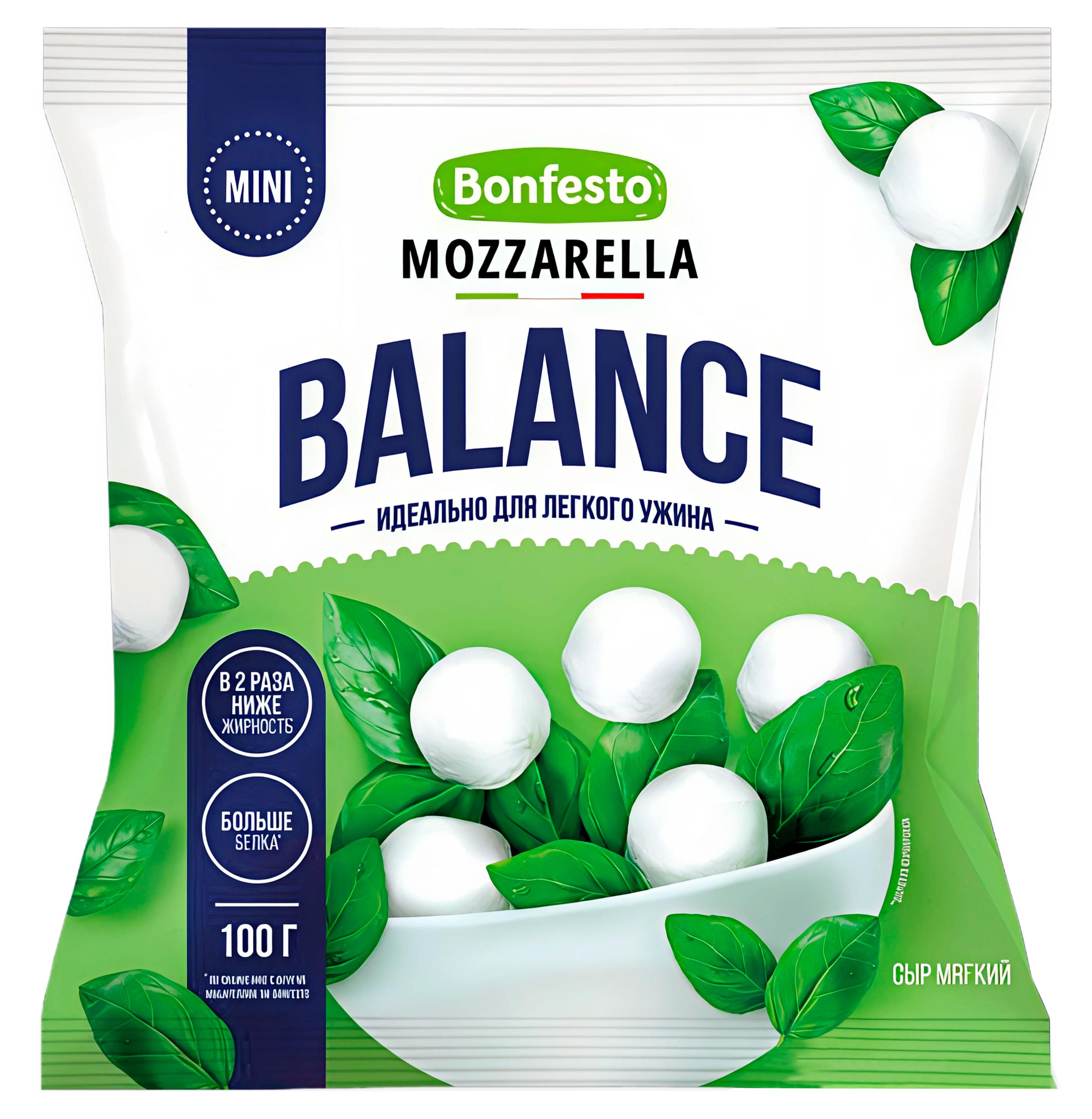 Изображение товара Сыр Моцарелла Balance mini 100 г