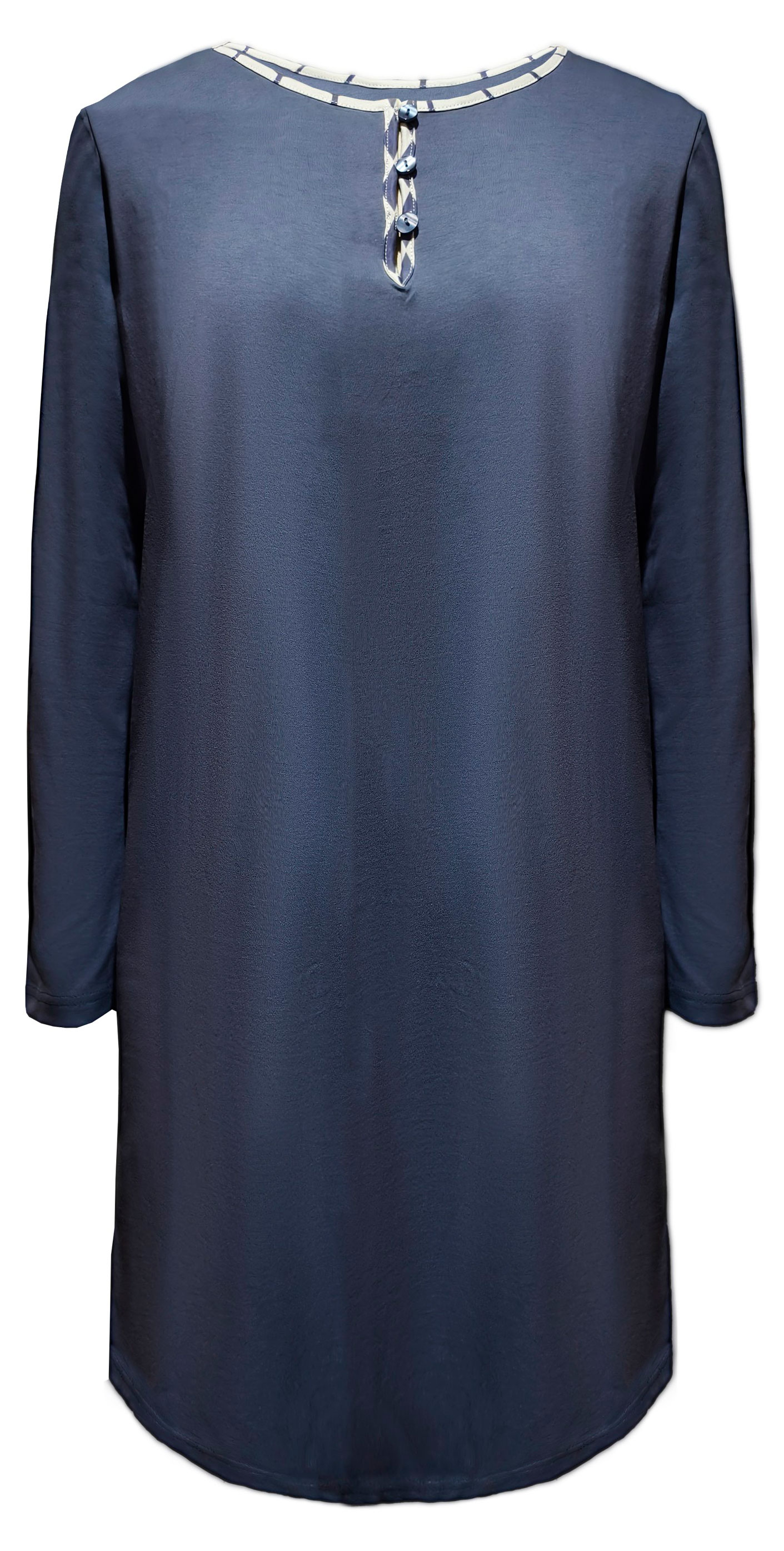 Изображение товара Сорочка женская InExtenso темно-синяя, р.S-XXL