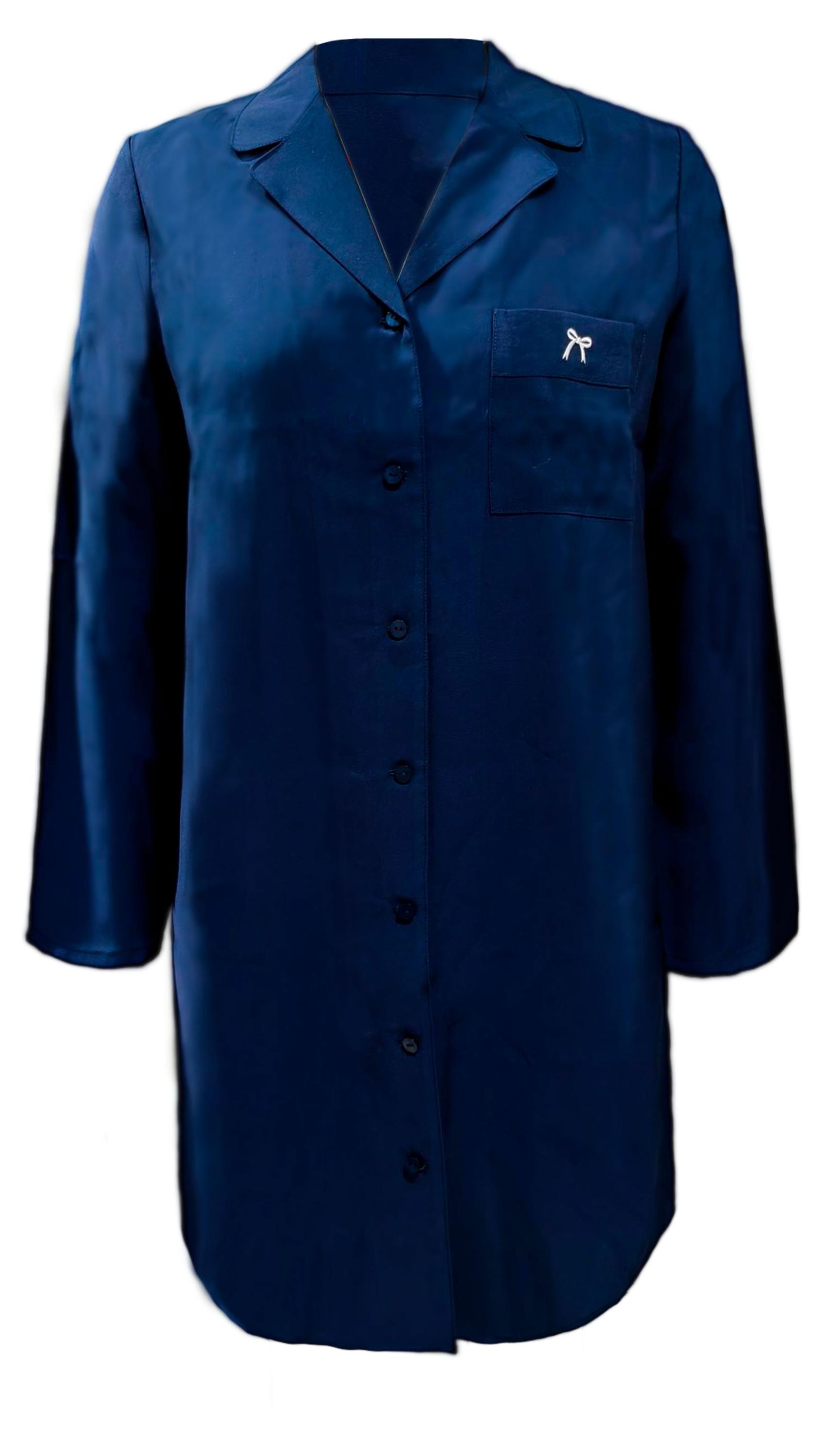 Изображение товара Сорочка женская InExtenso темно-синяя, р.S-XXL