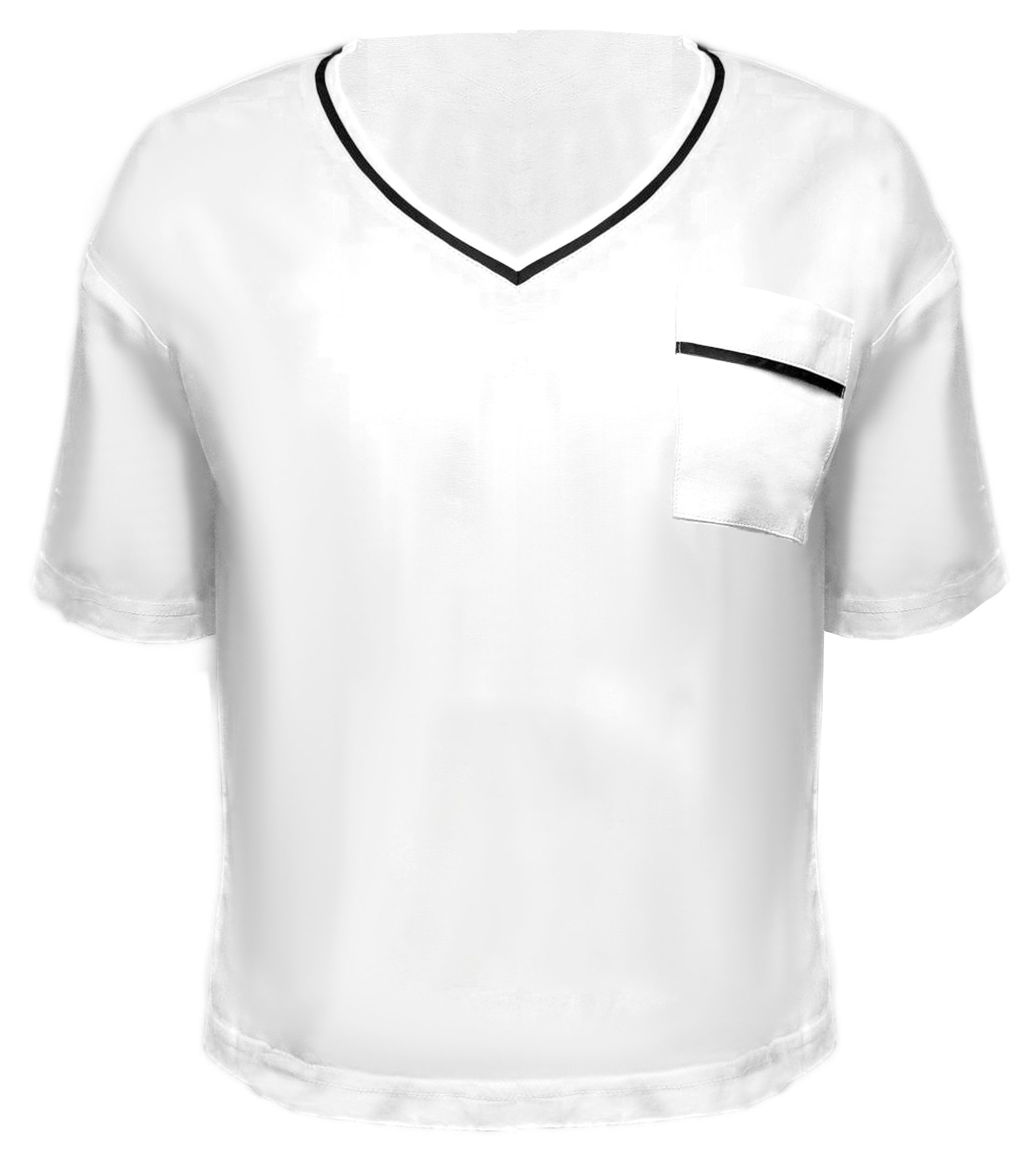 Изображение товара Футболка женская InExtenso бело-черная, р.S-XXL